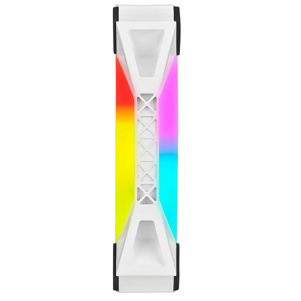 Corsair Kit de trois ventilateurs QL120 RGB Blancs 120mm - CO-9050104-WW, vue 2