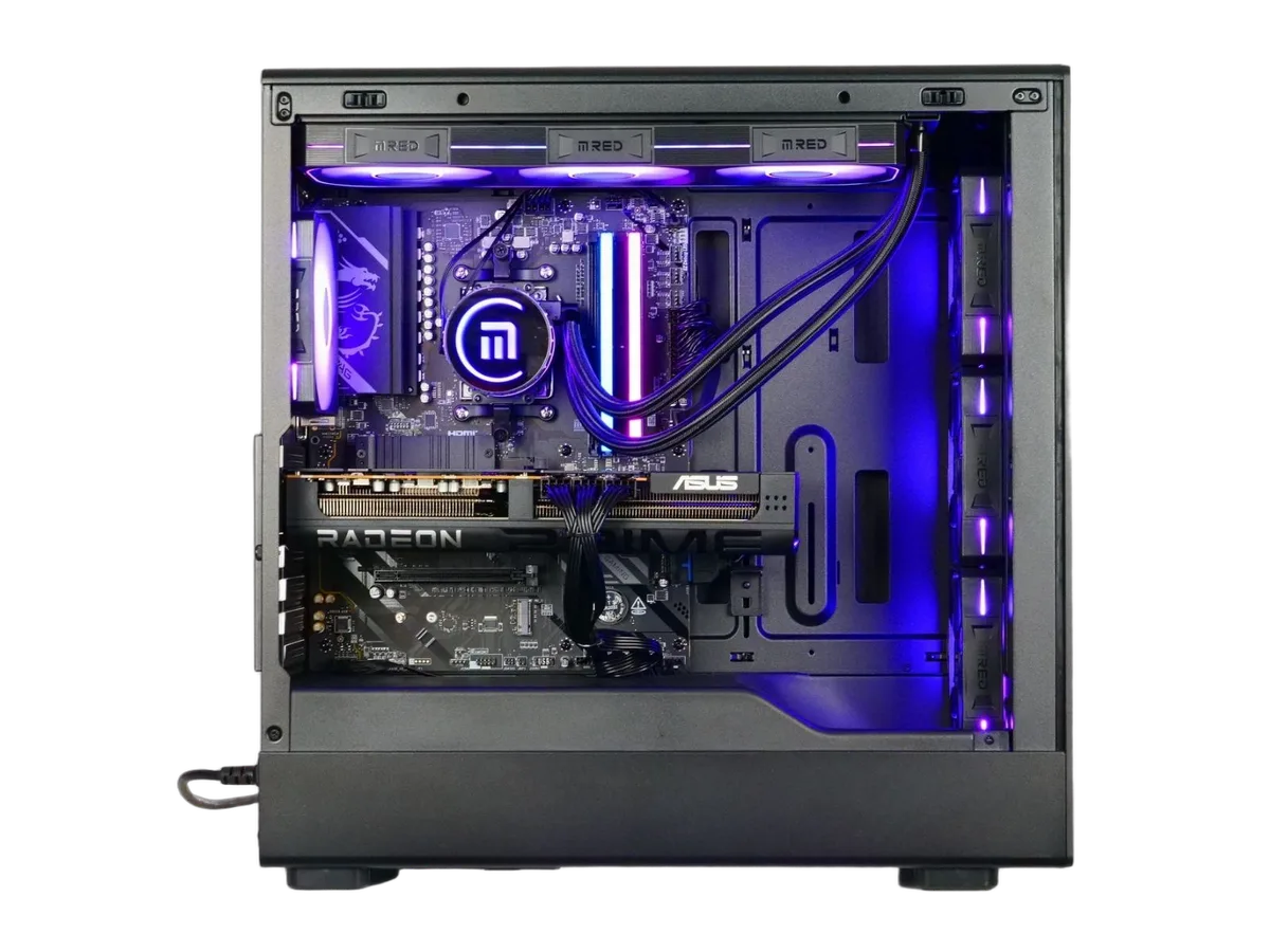 GOLD - R7 7800X3D/9070XT/32Go/1To, vue 2
