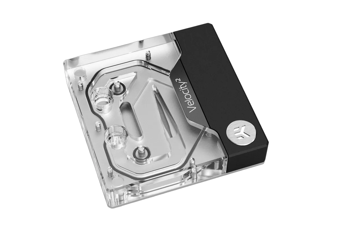 EK Water Blocks EK-Quantum Velocity² D-RGB Plexi - LGA 1700, vue 1