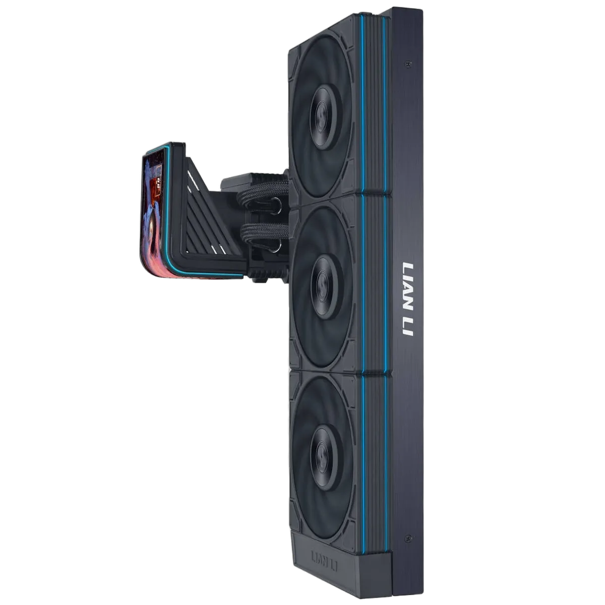 Lian-Li HydroShift II OLED Curved 360P28 noir, vue 4