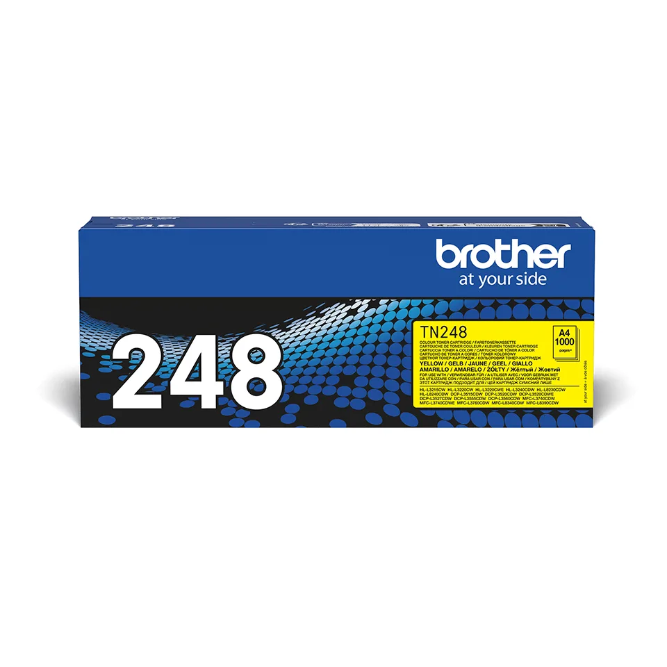 Brother Toner Jaune TN-248Y, vue 1