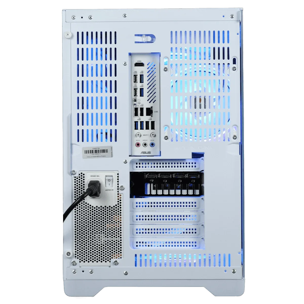 Coldfront - R7-7800X3D/5070Ti/32Go/1To, vue 7