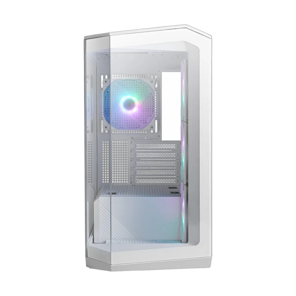 MSI MAG PANO M100R PZ WHITE, vue 3