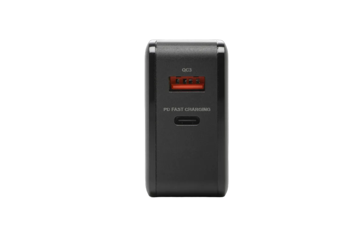 Bluestork Chargeur GaN 65W 2 ports - USB-C/USB-A - Noir, vue 3