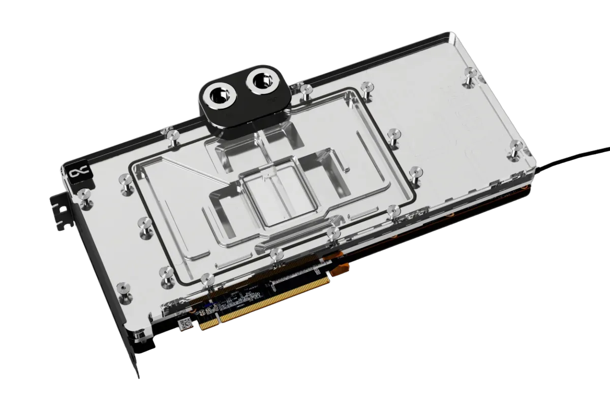 Alphacool Core RX 9070 XT Taichi avec Backplate, vue 5