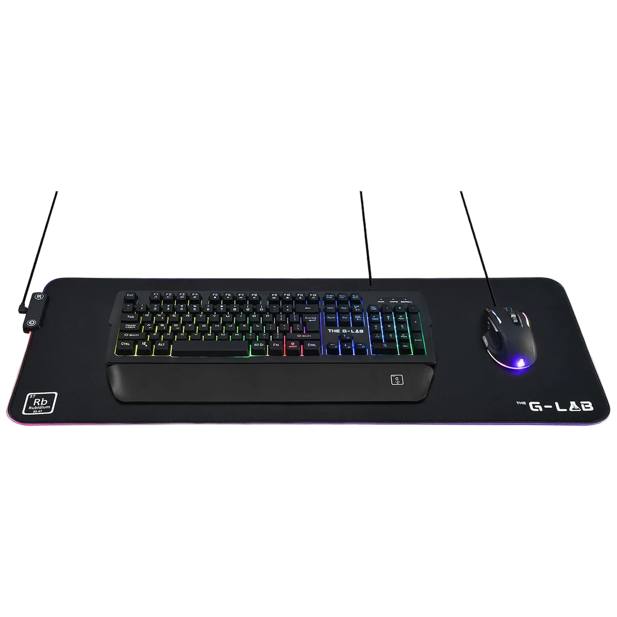 The G-LAB Pad Rubidium - XXL - RGB - Noir, vue 2