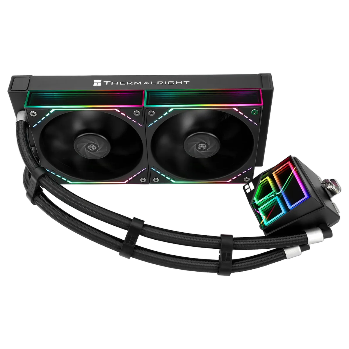 Thermalright Frozen Infinity 240 ARGB - 240mm - Noir, vue 2