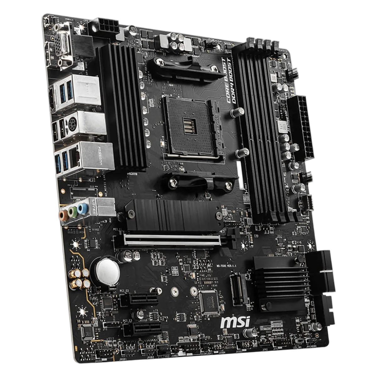 MSI B550M PRO-VDH, vue 4