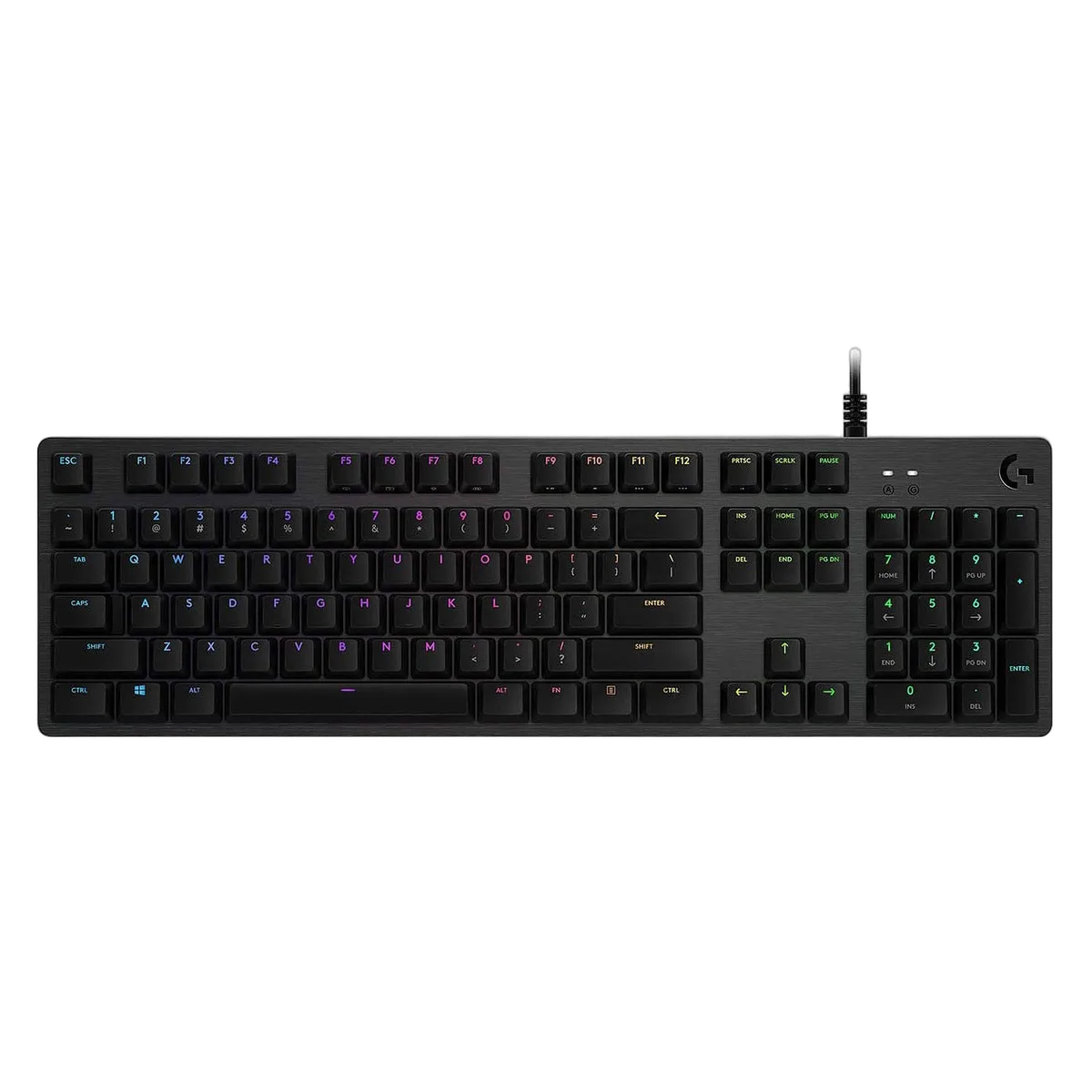 Logitech G512 - Mécanique - Filaire - RGB - Carbon, vue 2