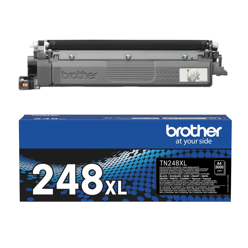 Brother Toner Noir TN-248XLBK, vue 1