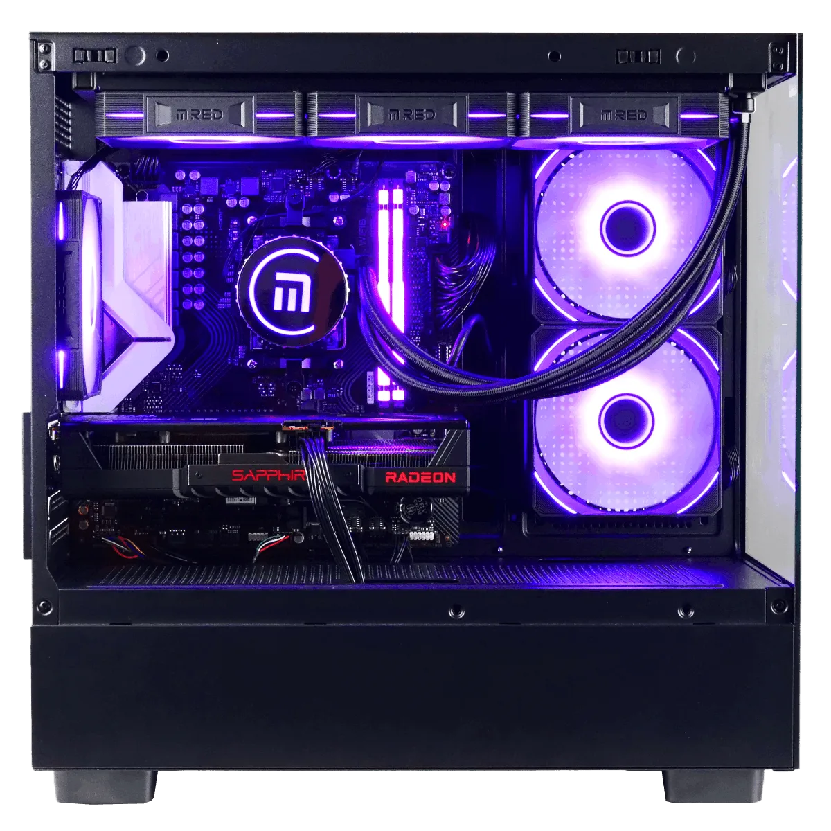 STELLAR - R7-8700F/RX9060XT-8Go/32Go/1To, vue 2