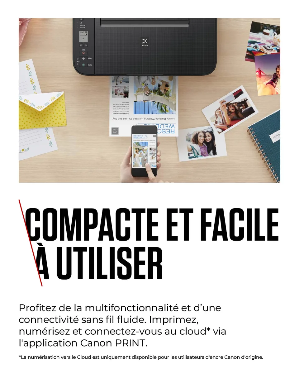 Canon PIXMA TS3350-Seconde Vie, vue 2