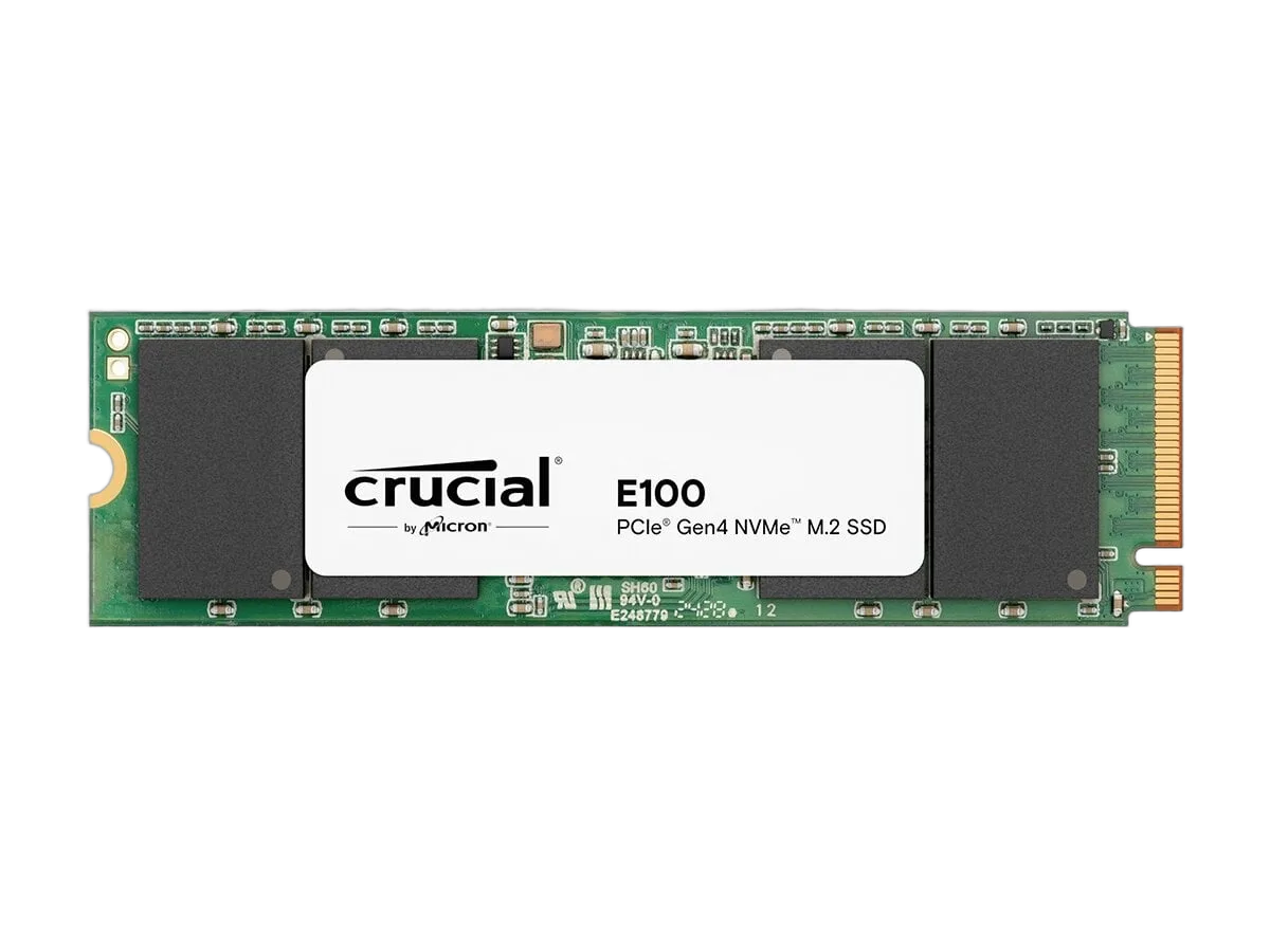 Crucial E100 2To M.2, vue 1