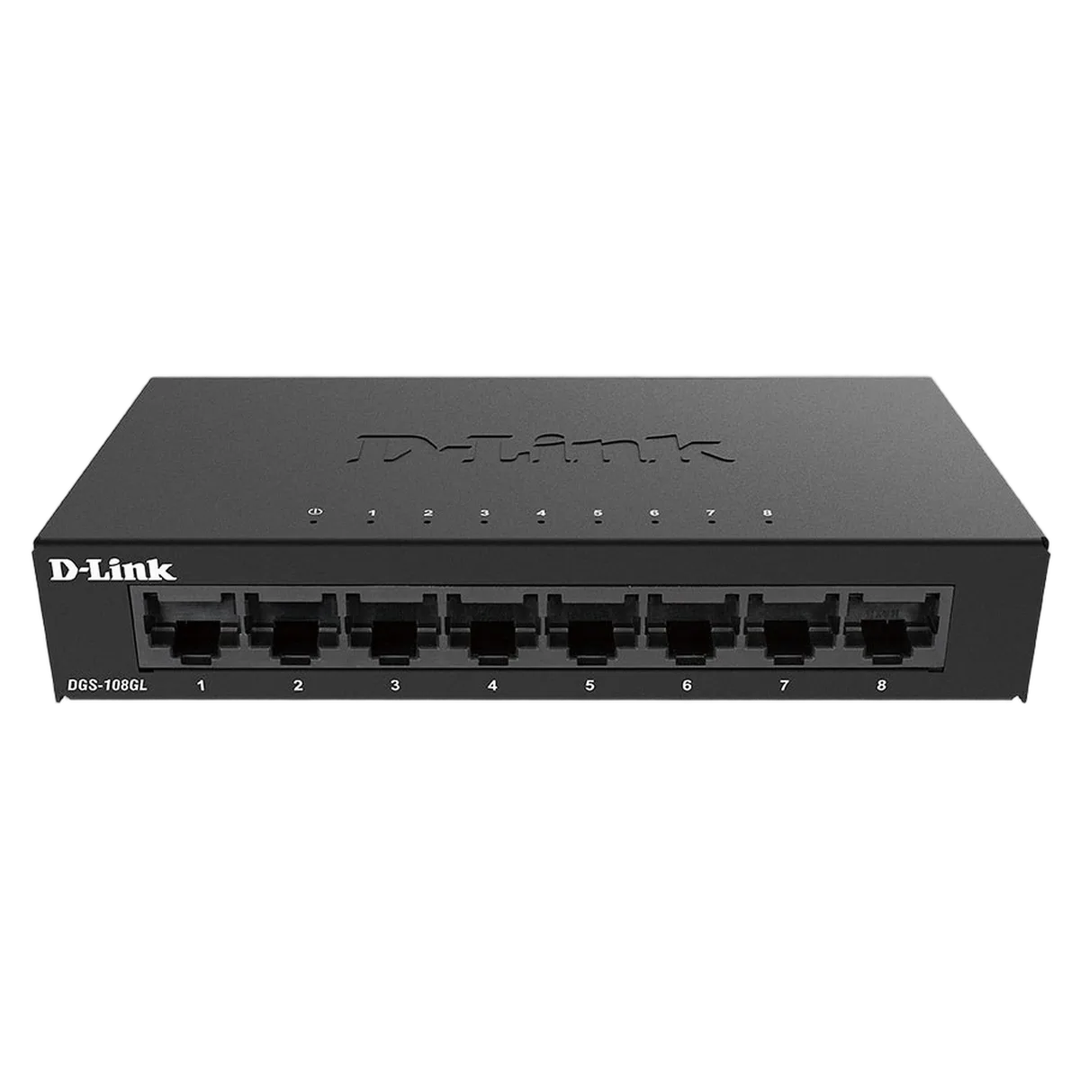 D-Link DGS-108GL, vue 3