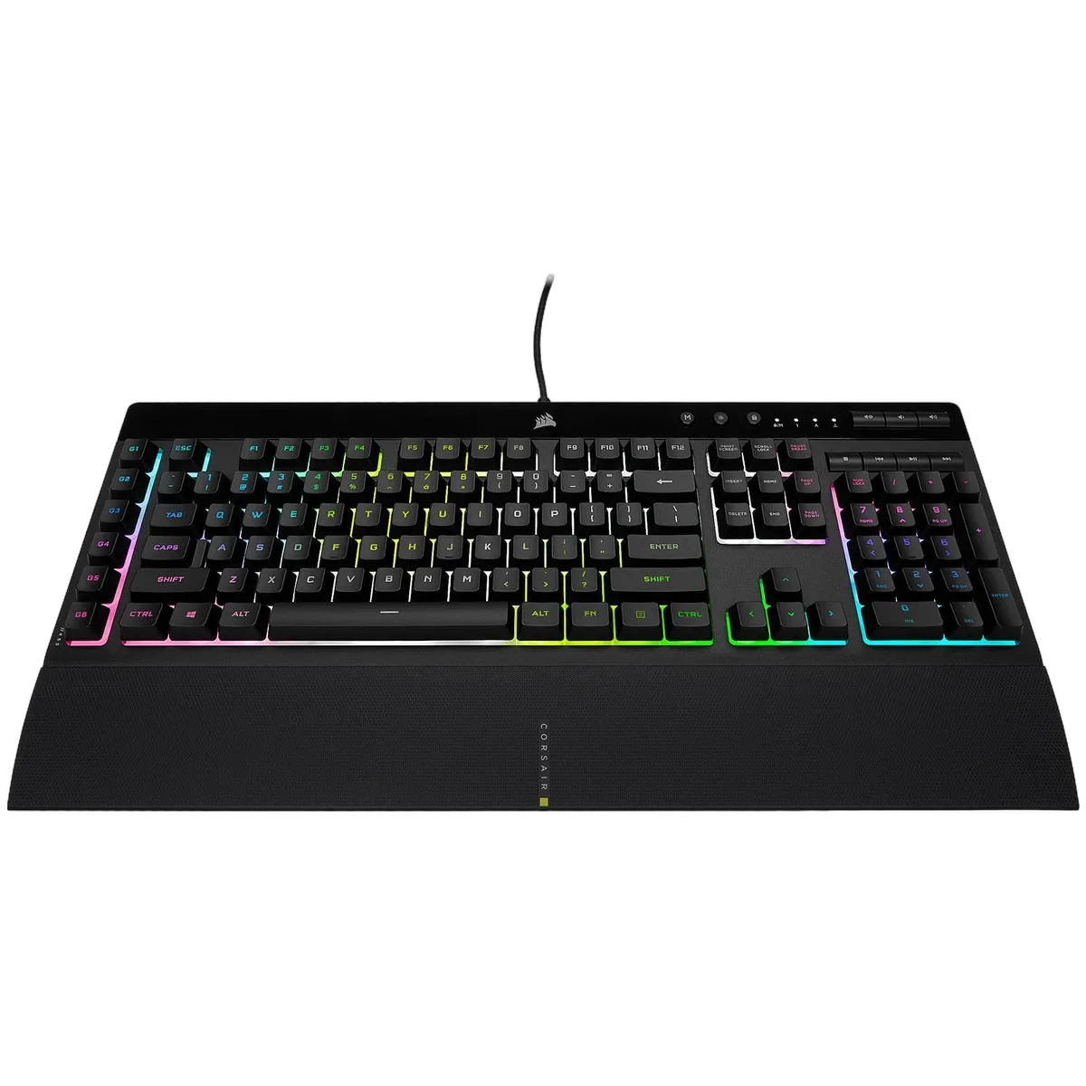 Corsair K55 PRO Membrane/Filaire/RGB, vue 1