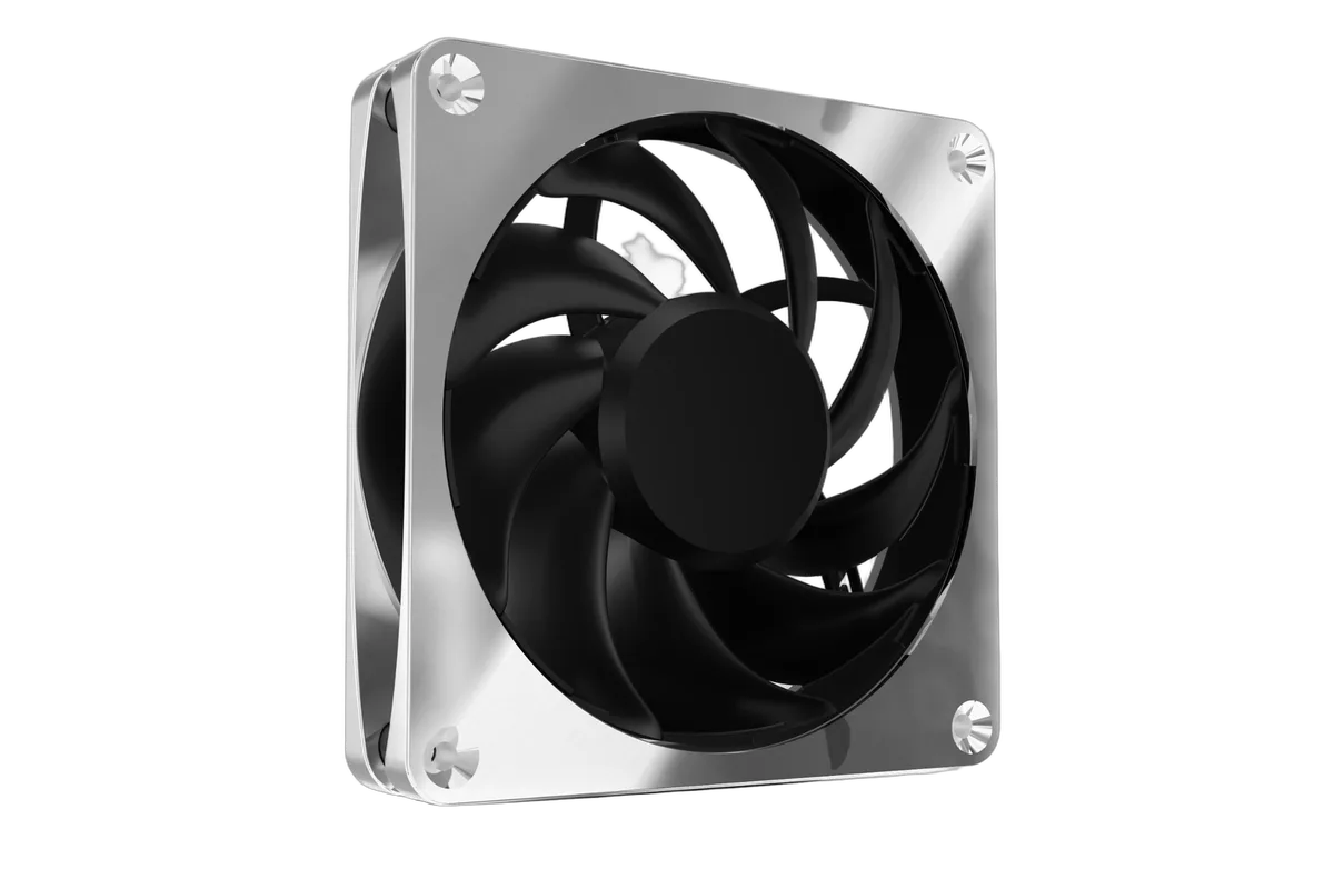Alphacool Apex Stealth Metal 120mm - 2000rpm Chrome, vue 7