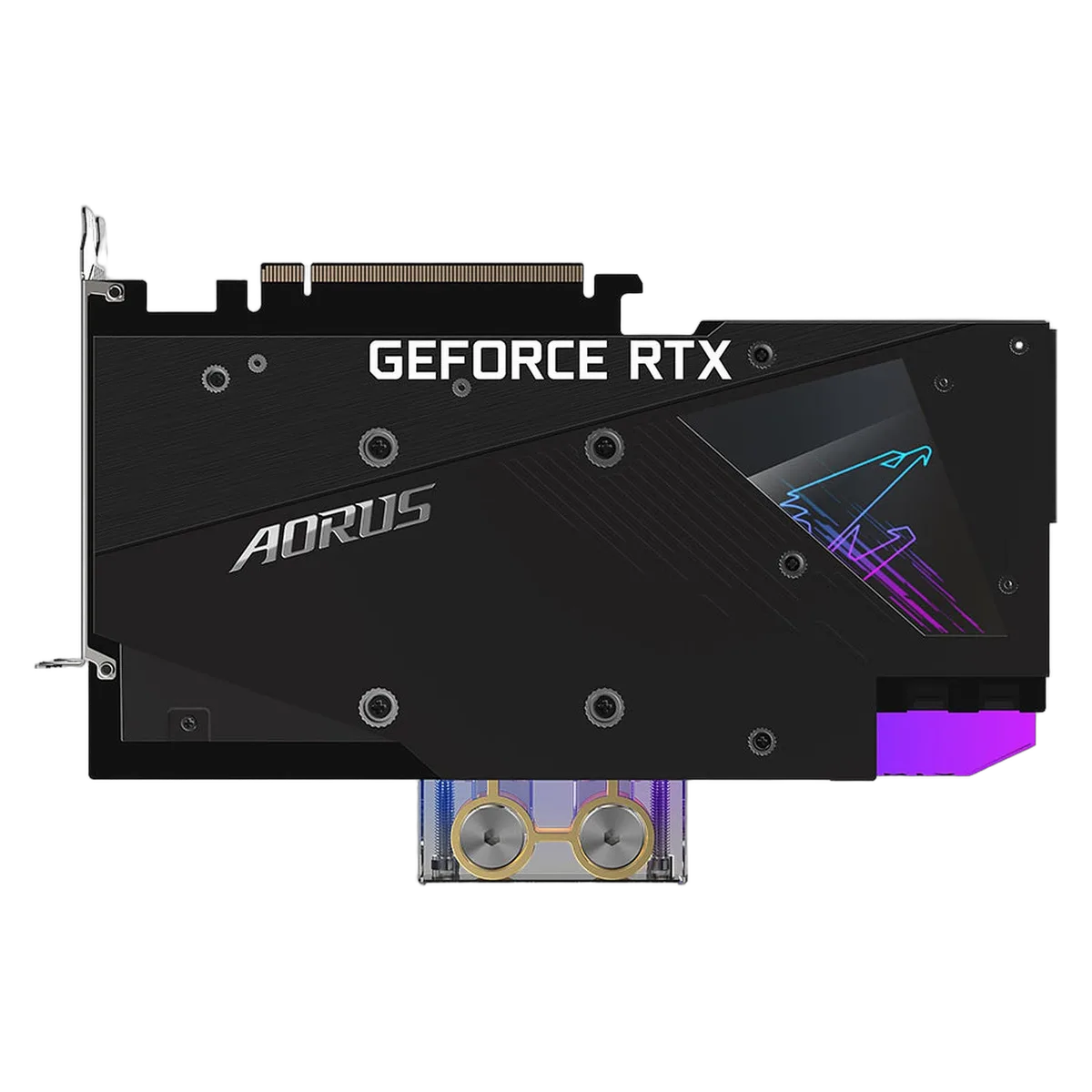 Gigabyte GeForce AORUS RTX 3080 XTREME WATERFORCE WB 10G LHR, vue 4