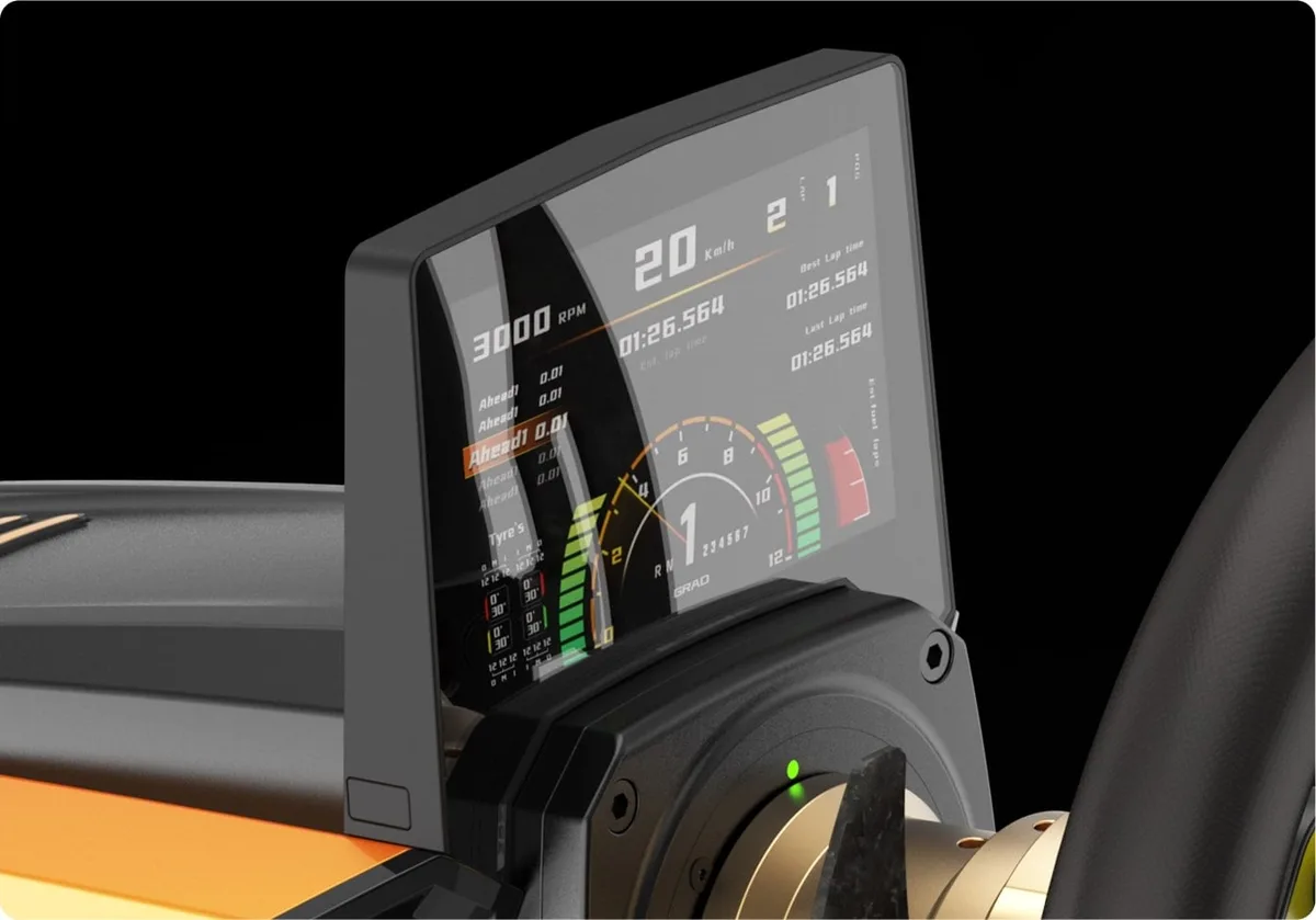 Moza Racing RM - Tableau de Bord Digital - RS05, vue 4