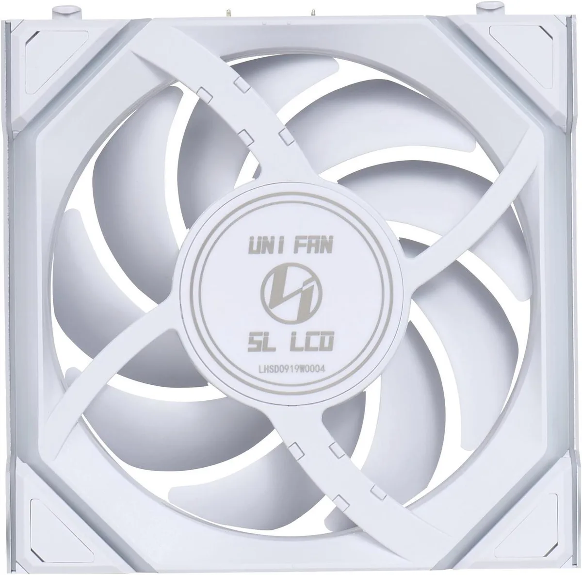 Lian-Li UNI FAN SL WIRELESS LCD ARGB REVERSE PWM 120mm - Blanc, vue 4