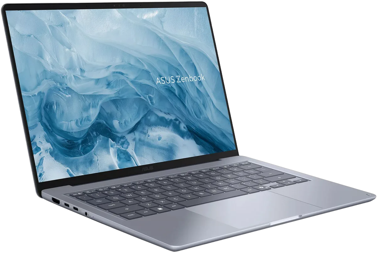 Asus Zenbook UX3480QA-ISSU11W - 14" OLED FHD+ Snapdragon X X1-26-100 8Go 256Go W11, vue 2