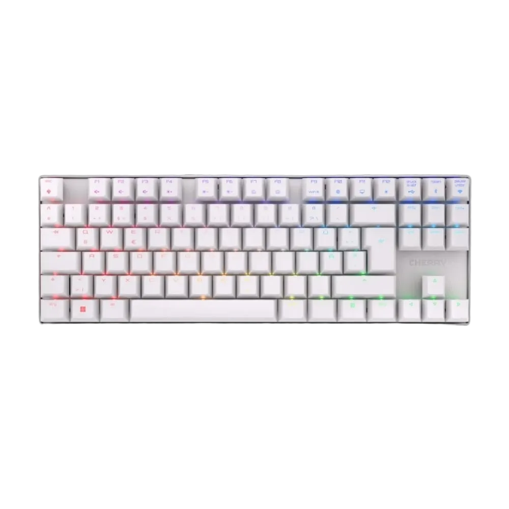 Cherry MX 8.2 TKL - Mécanique - Sans-Fil - RGB - Blanc, vue 1