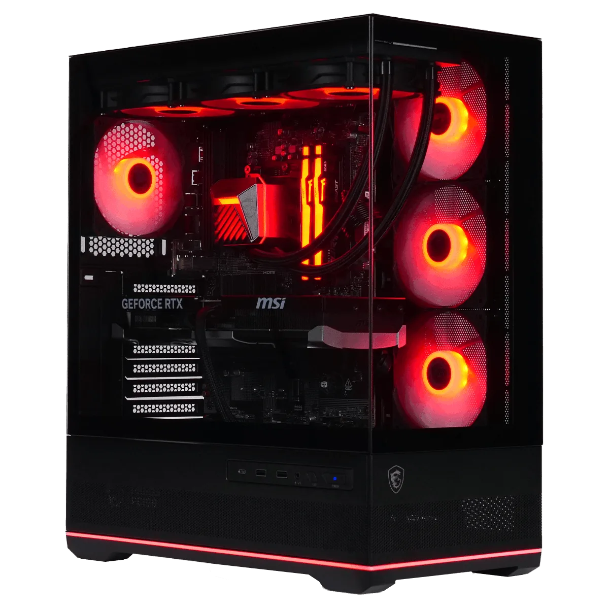 Fury - R7-7800X3D/5070Ti/32Go/1To, vue 1