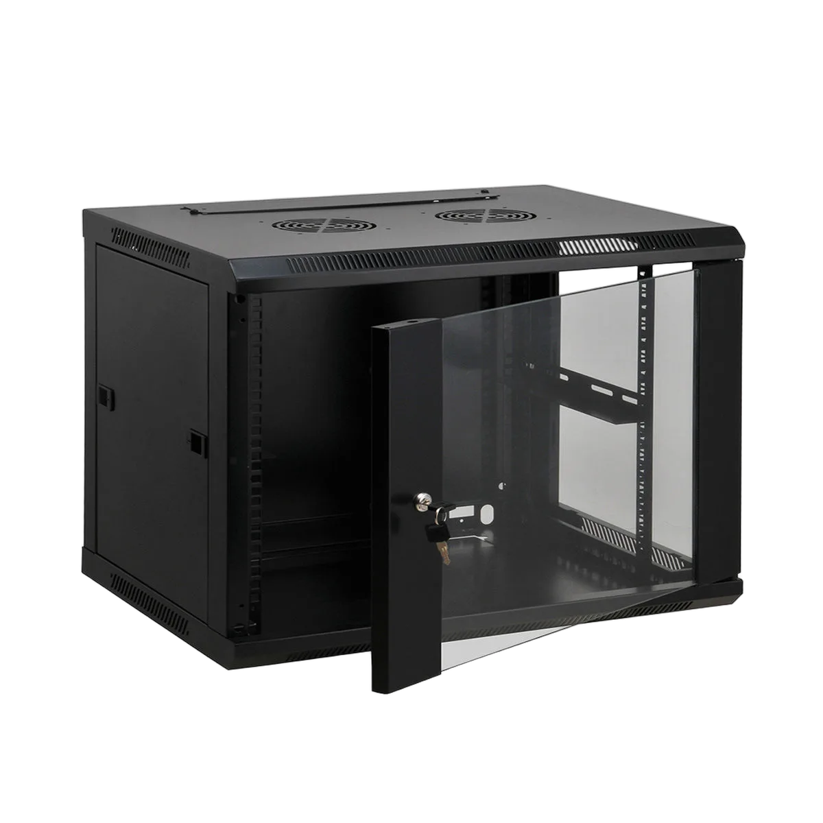 Kimex International Rack mural 19" 600x450mm 9U, vue 4