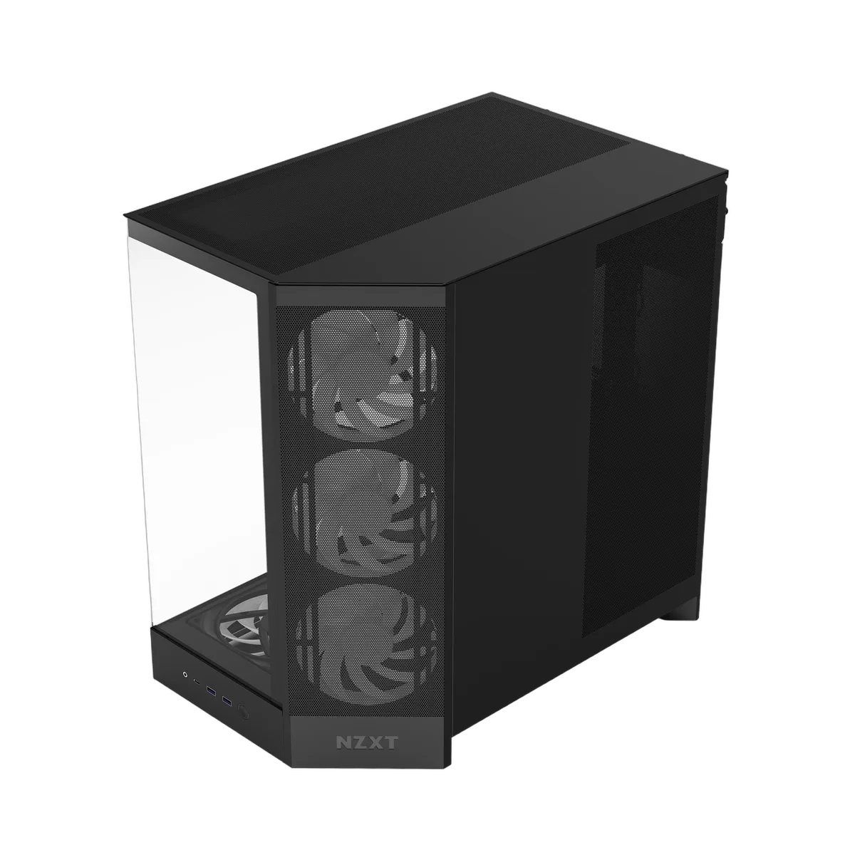 NZXT H9 Flow RGB+ Noir - MT/Sans Alim/E-ATX, vue 3