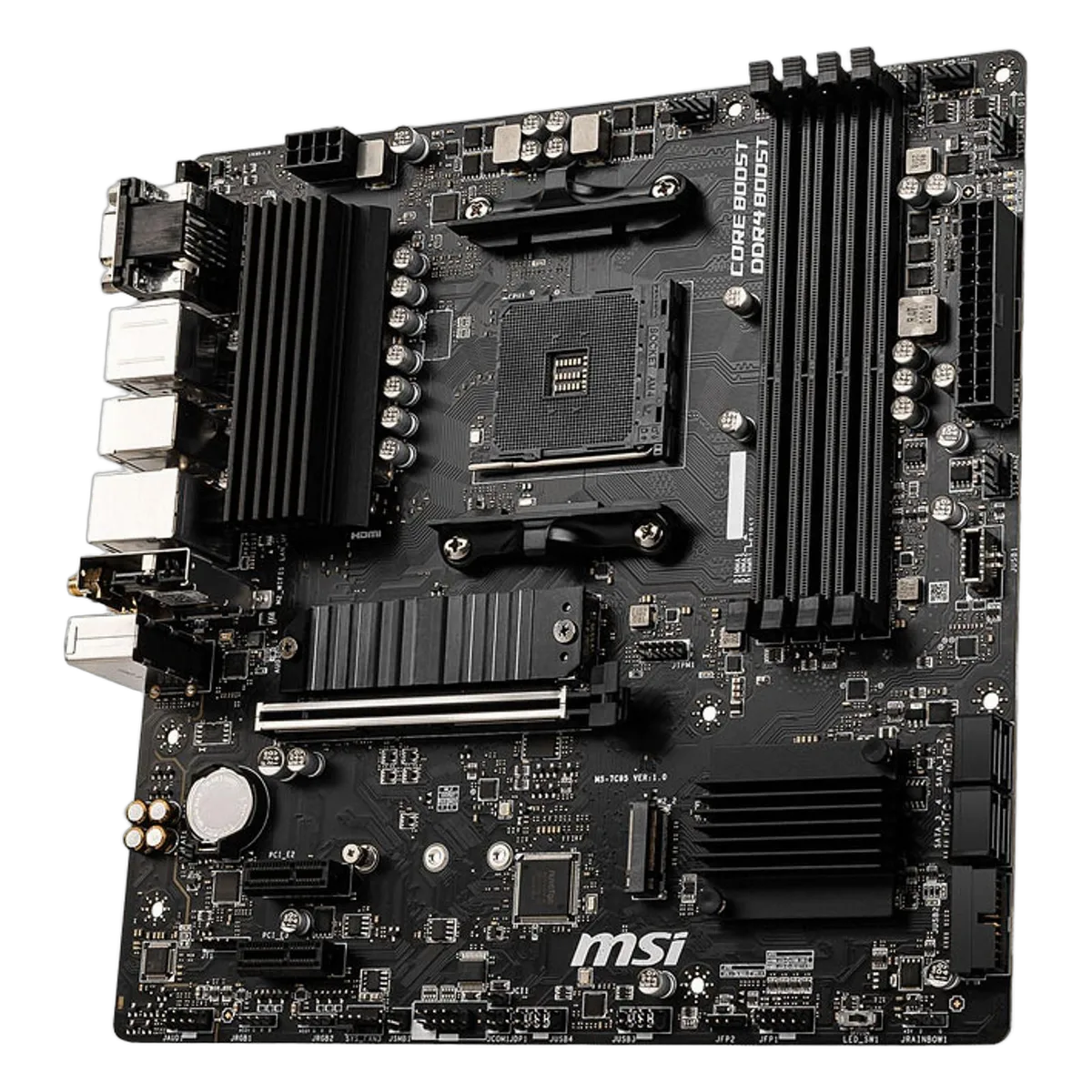 MSI B550M PRO-VDH WIFI, vue 4