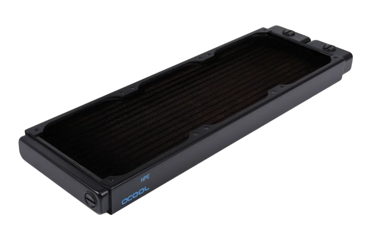 Alphacool Radiateur HPE-30 Cuivre - 360mm Blanc, vue 2