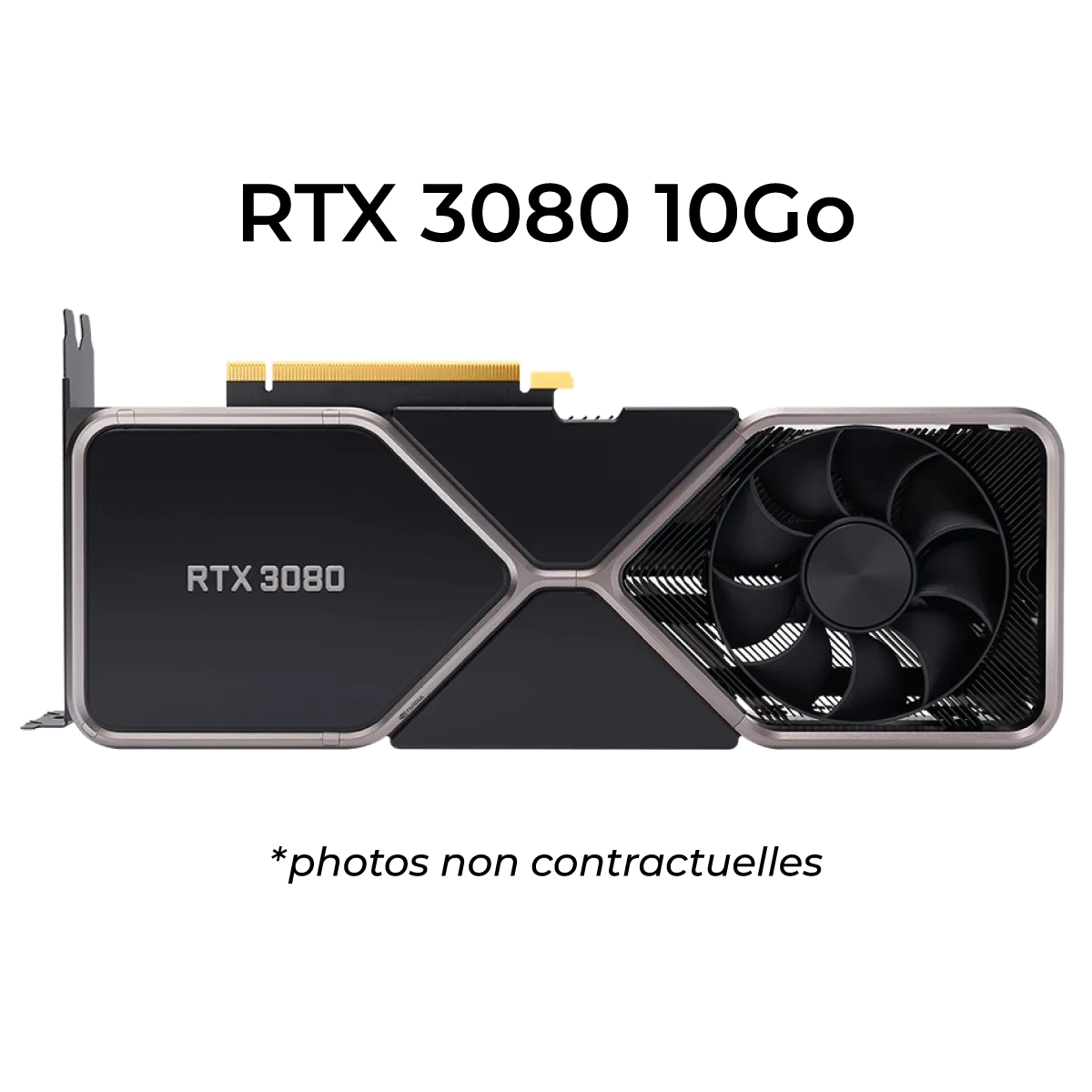 MSI Carte graphique RTX 3080 WB 10GB, vue 1
