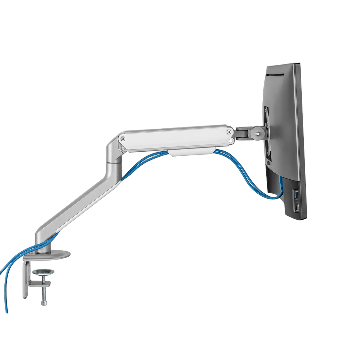 Kimex International Support de bureau Full Motion 1 écran PC 17"- 32" VESA Max 100x100 Charge Max 9Kg, vue 7