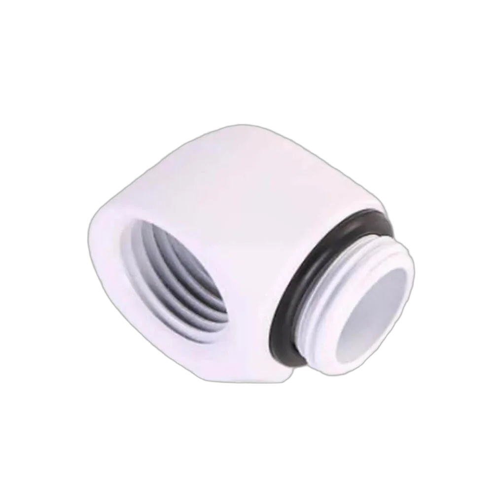 CONSTRUCTEUR Fitting Male/femelle 90° blanc - 14mm, vue 1