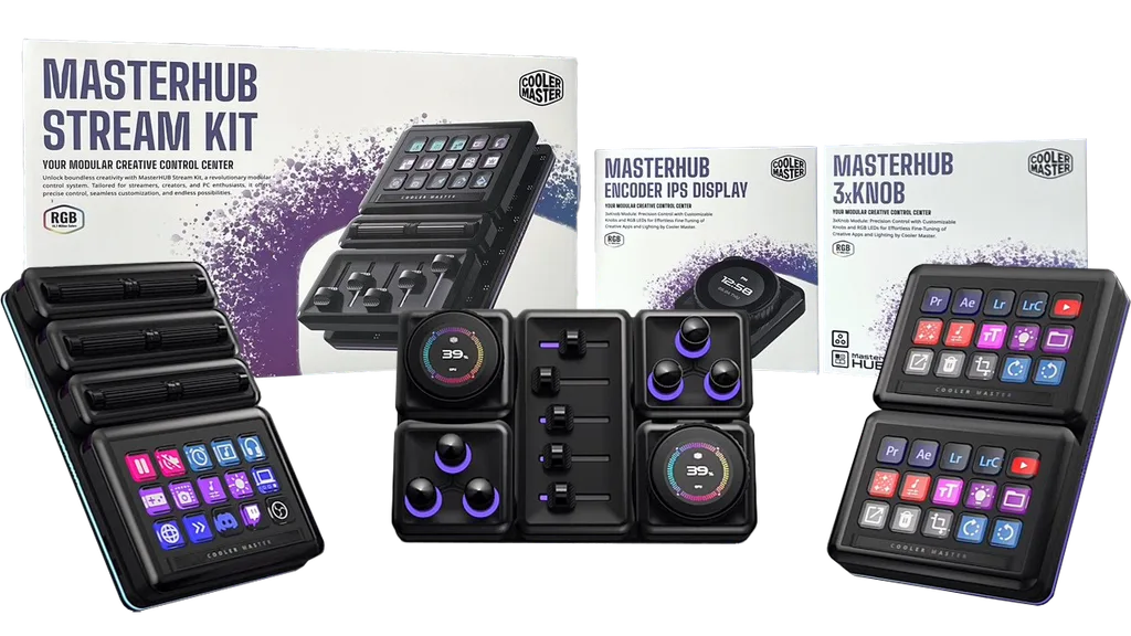 Cooler Master Master Hub Creator Kit - Noir, vue 1