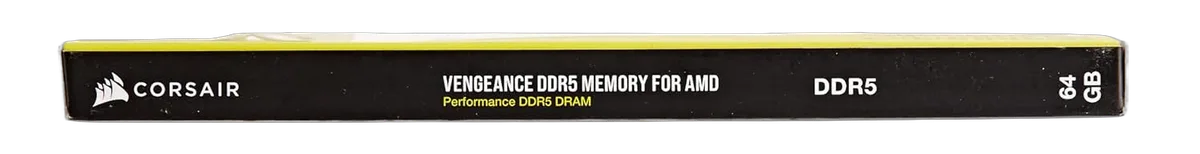 Corsair Vengeance 64Go (2x32Go) DDR5 6000MHz 30ms, vue 3