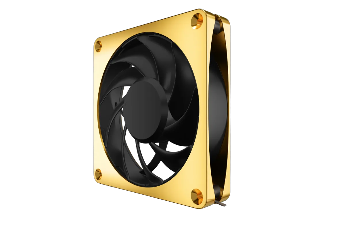 Alphacool Apex Stealth Metal 120mm - 2000rpm GOLD, vue 3