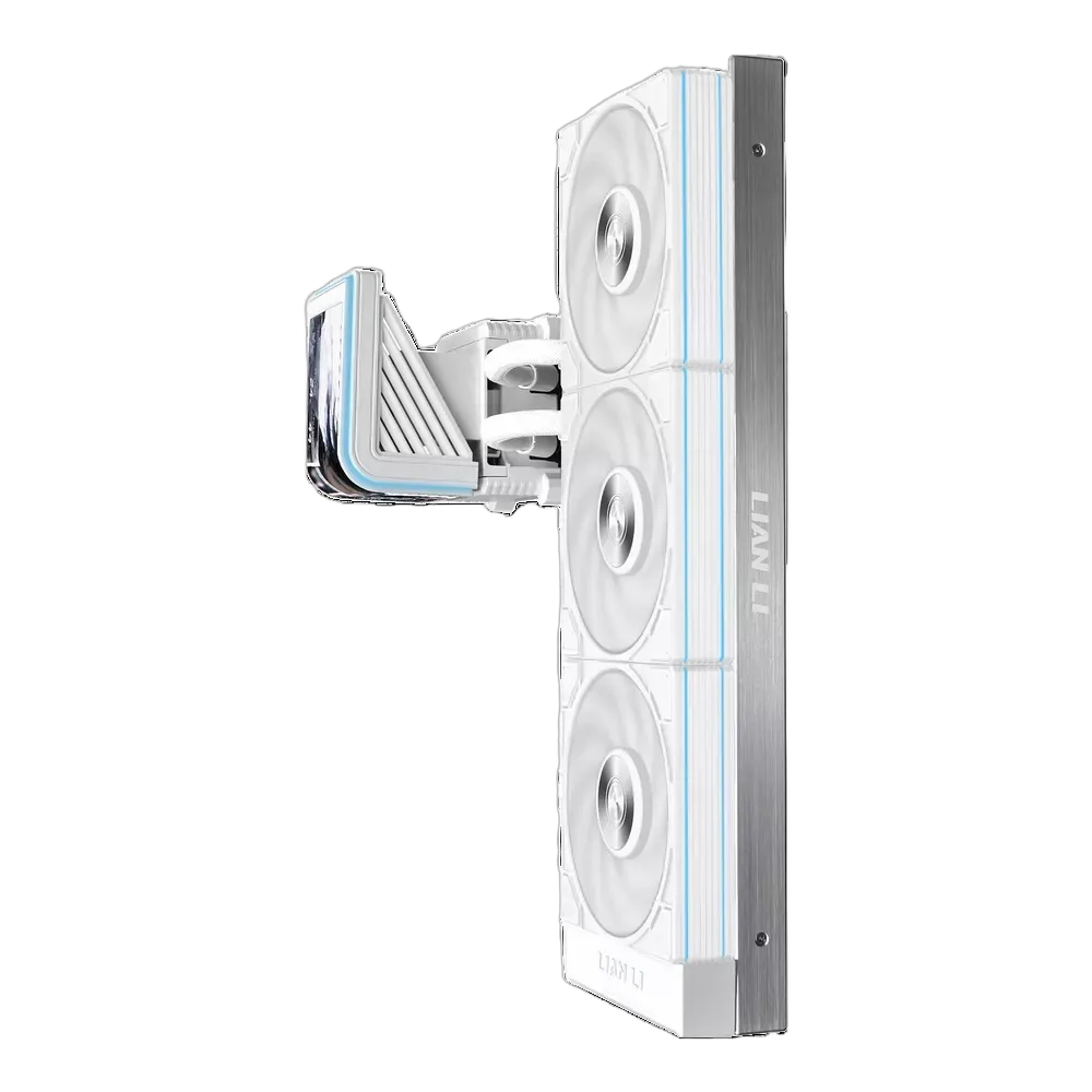Lian-Li HydroShift II OLED Curved 360P28 blanc, vue 1