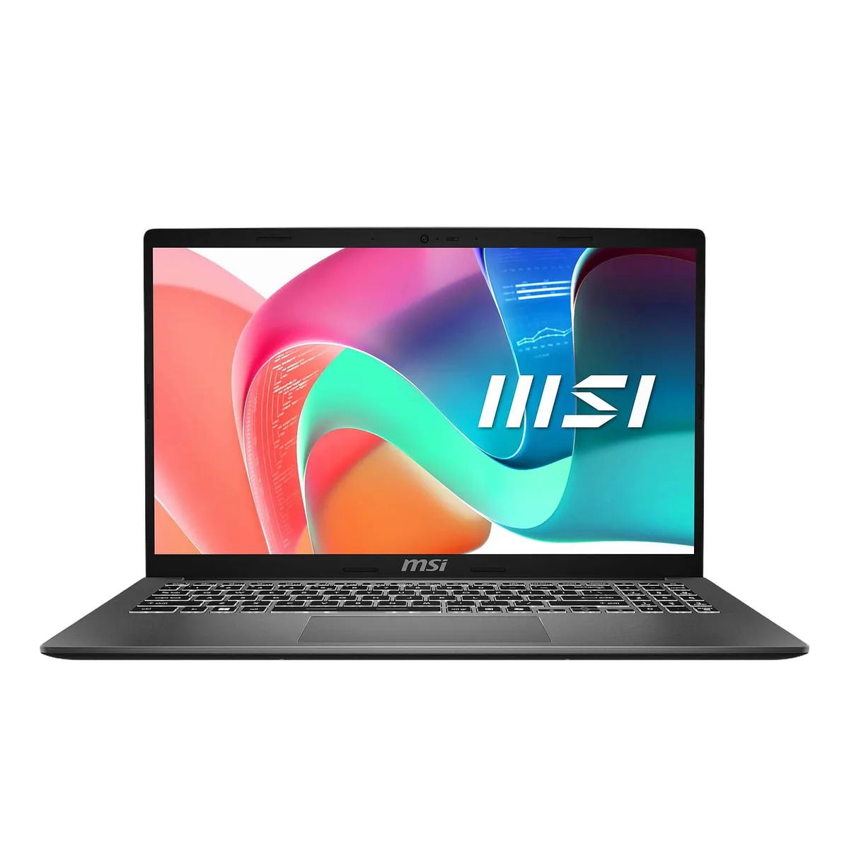 MSI Modern 15 F1MG - 15.6" FHD Core 5 120U 16Go 512Go W11P avec clavier retroéclairé, vue 1