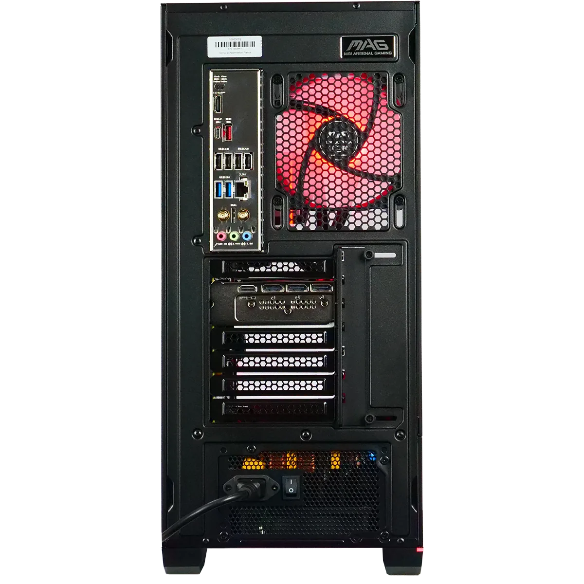 PHOENIX - R7-9800X3D/5080/32Go/2To, vue 6