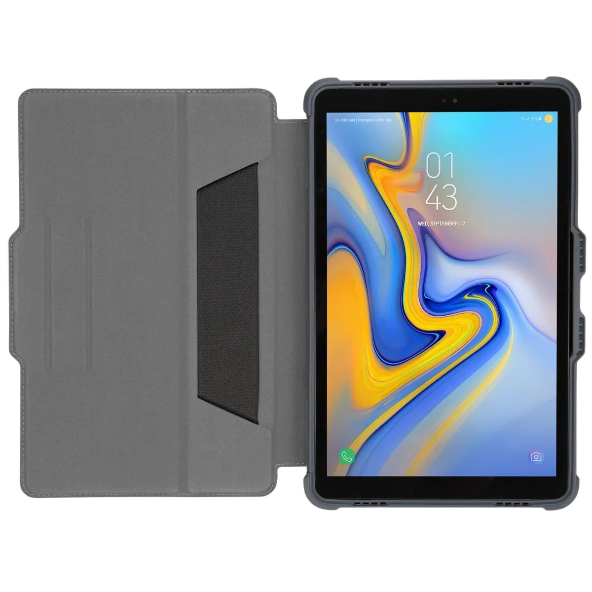 Targus THZ756GL Etui VersaVu pour Samsung Galaxy Tab A 10.5" (2018) Black, vue 3