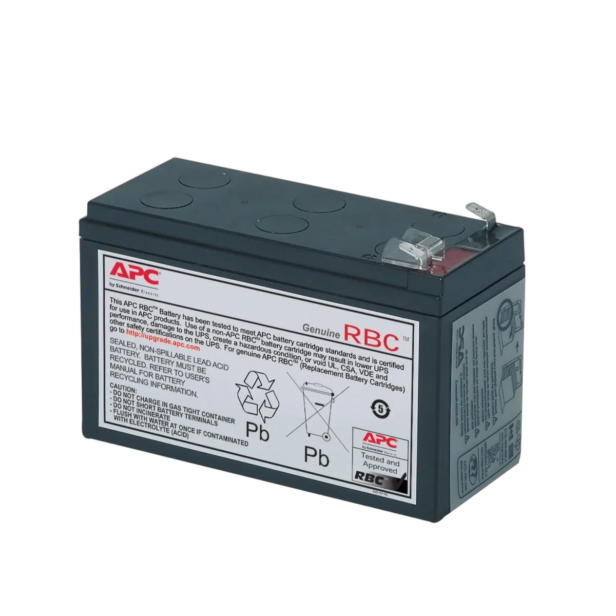 APC Batterie de remplacement RBC17, vue 2