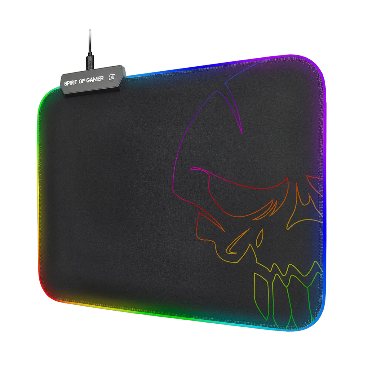 Spirit Of Gamer Skull - M - RGB - Noir, vue 3
