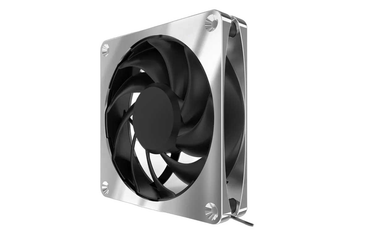 Alphacool Apex Stealth Metal 120mm - 2000rpm Chrome, vue 4
