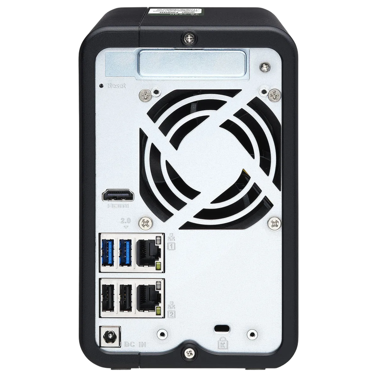 Qnap TS-253D-4G - 2 HDD, vue 2