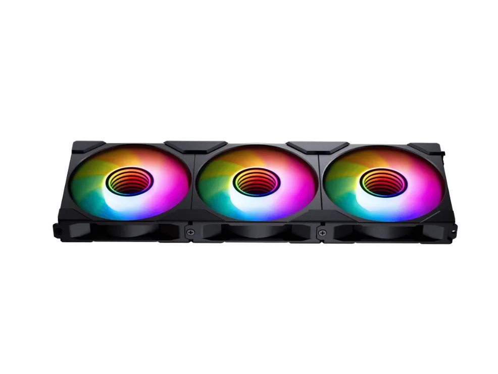 Phanteks M25 Gen2 PWM Reverse Airflow Noir 120mm D-RGB, vue 4