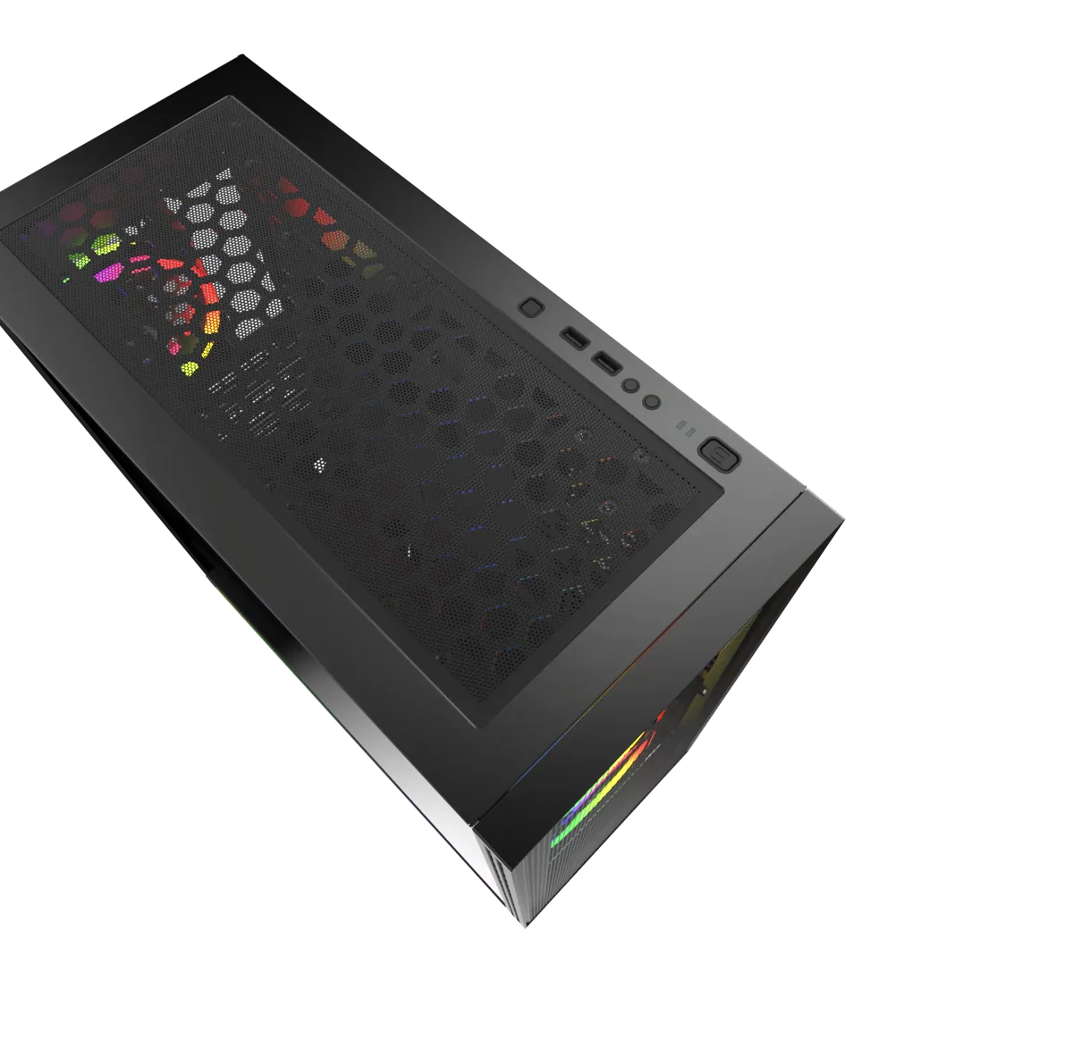 M.RED BLACK DESTROYER Alpha-G - ARGB - MT/ATX, vue 3