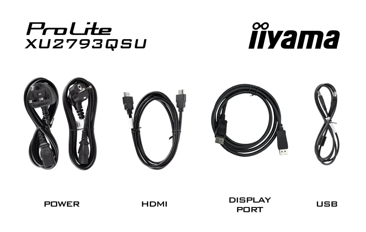 Iiyama PROLITE XU2793QSU-B6 - 27" QHD 100Hz IPS 1ms FreeSync, vue 7