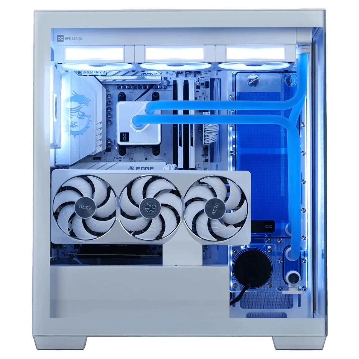FROSTBOLT - 9800X3D/32Go/1To/5080 WC, vue 2