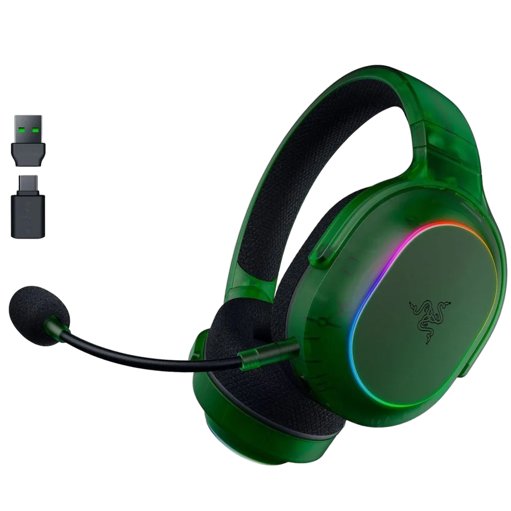 Razer Barracuda X Chroma - Phantom Green Edition, vue 3