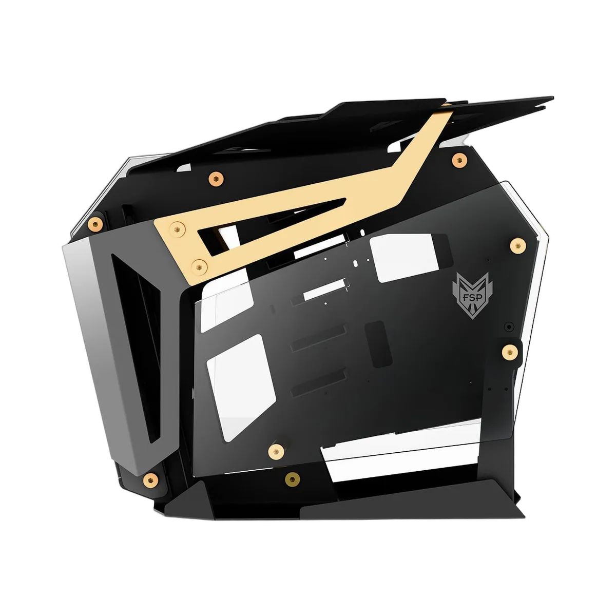 FSP T-WINGS CMT-710 Gold - GT/Sans Alim/E-ATX + ITX, vue 3